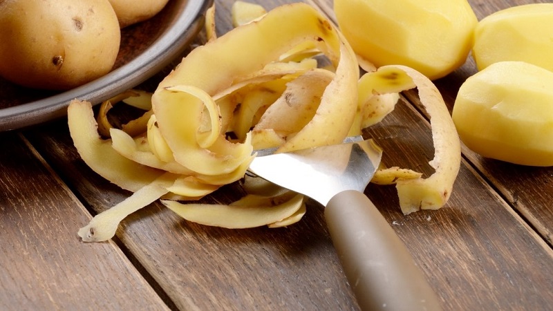 Очистка дымохода картофельными очистками: как использовать кожуру .
