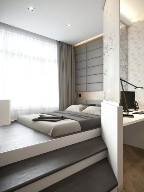 Кровать подиум в вашем доме