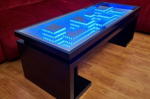 Журнальный столик с LED подсветкой