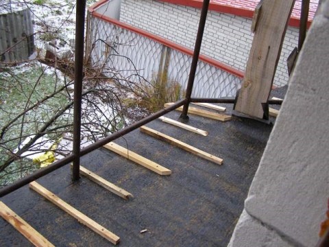 Pripremni radovi na hidroizolaciji balkona