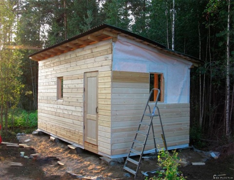 Izradite sami kuću kuću - drveni okvir