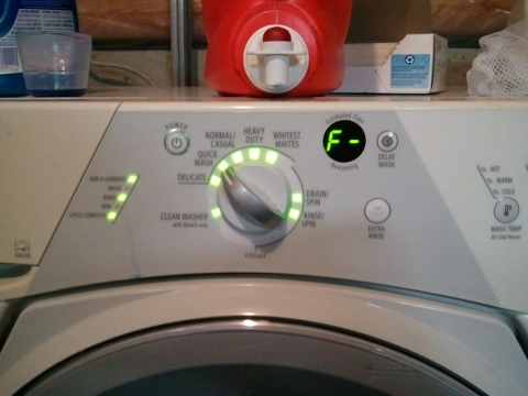 Код ошибки ф08 на стиральной машине вирпул