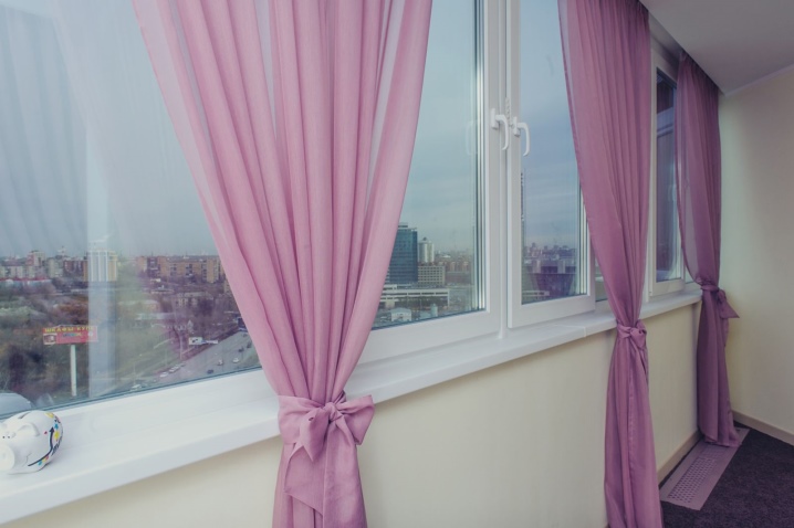 Балкон Со Шторами Фото