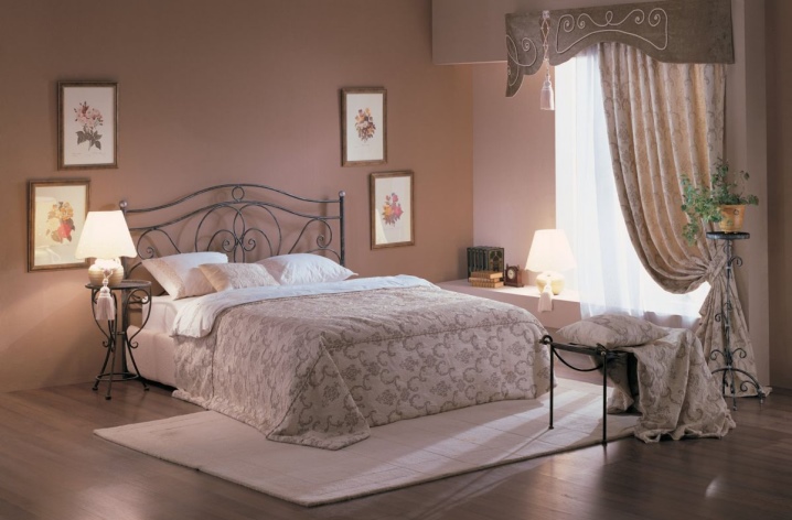 Спальня с мягким изголовьем дизайн интерьера