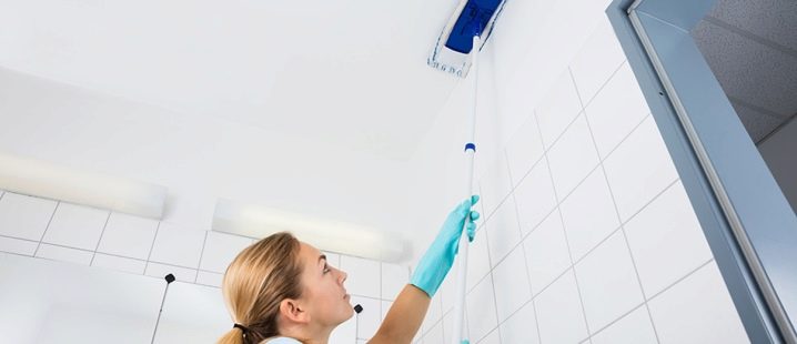 Как отмыть реечный потолок в ванной