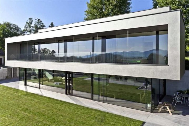 Дом с панорамными окнами - фото, выбор лучших