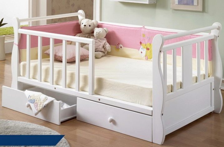 Ребенку 1 год вариант кровати