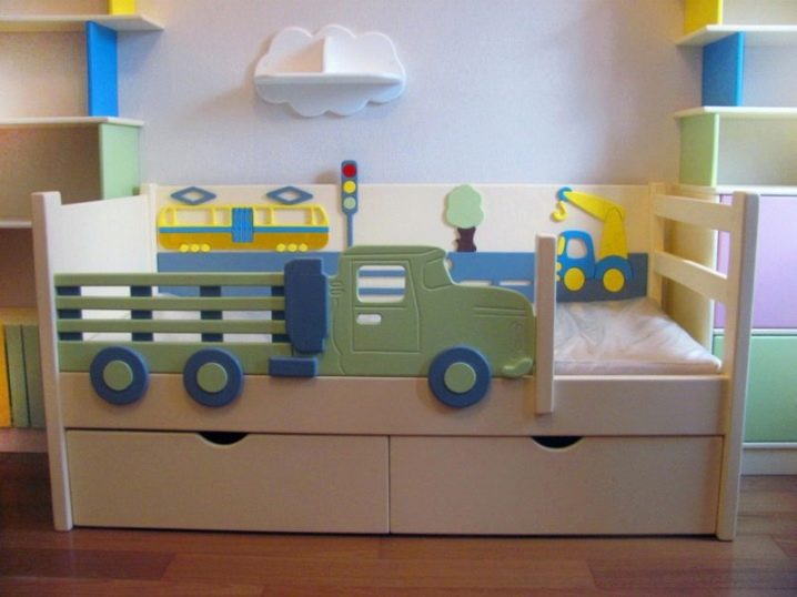 Кровать для ребенка 1 год с бортиками