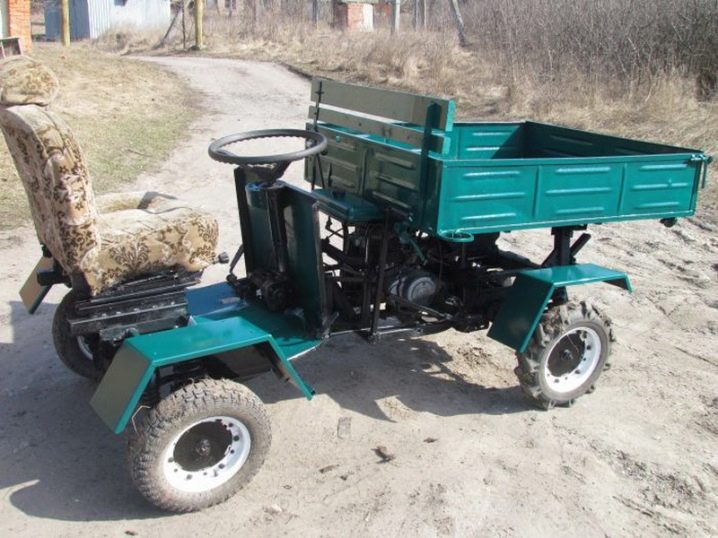 izgotovlenie mini traktora svoimi rukami 31