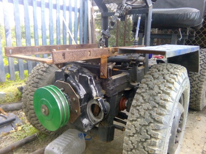 izgotovlenie mini traktora svoimi rukami 41