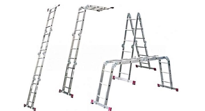 Лестницы-трансформеры: назначение, особенности конструкции, выбор и эксплуатация