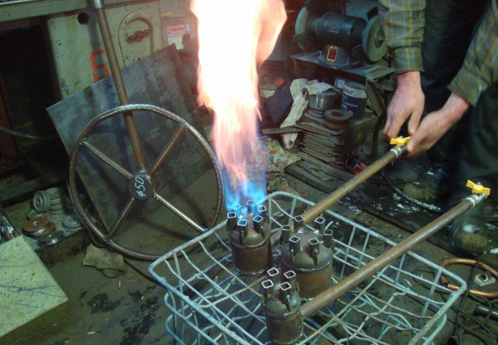 Газовая горелка из паяльной лампы своими руками - О металле