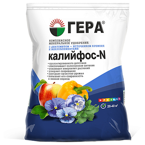 Удобрение Калийфос-N: инструкция по применению и назначение подкормки ...