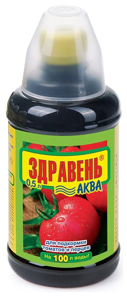Удобрение Здравень Аква для томатов и перцев: инструкция по применению ...