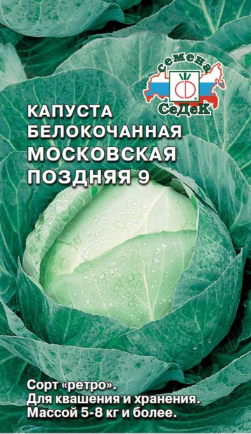 Капуста Московская поздняя 9: описание и характеристики сорта ...