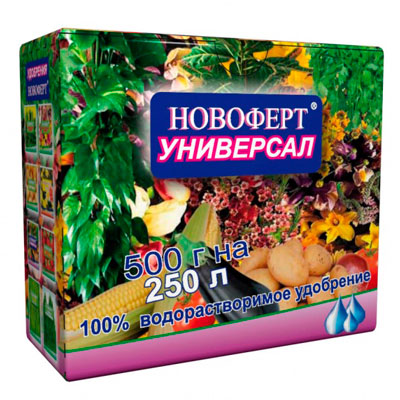 Удобрение Новоферт Универсал: инструкция по применению и назначение ...