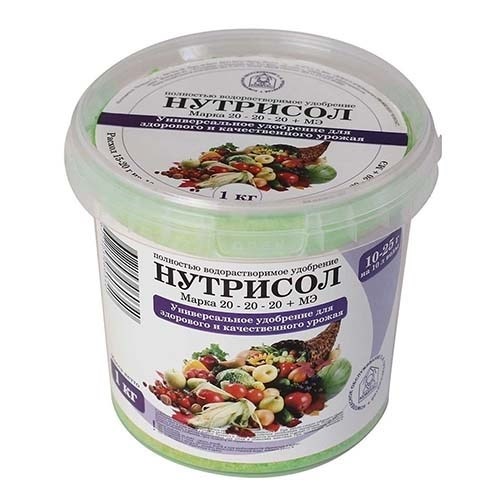 Удобрение Нутрисол универсальный (20-20-20 +МЭ): инструкция по ...