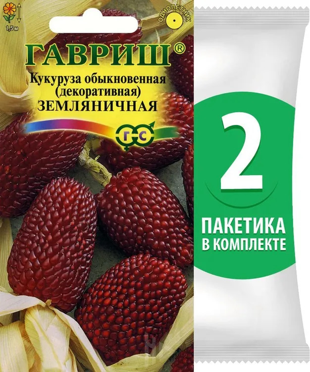 Кукуруза Земляничная: описание сорта, характеристики, особенности ...