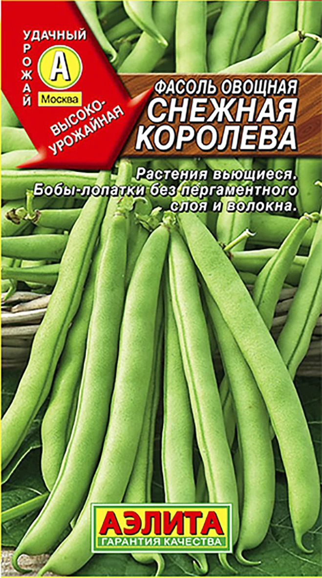 Фасоль Снежная королева: описание сорта, характеристики, агротехника ...
