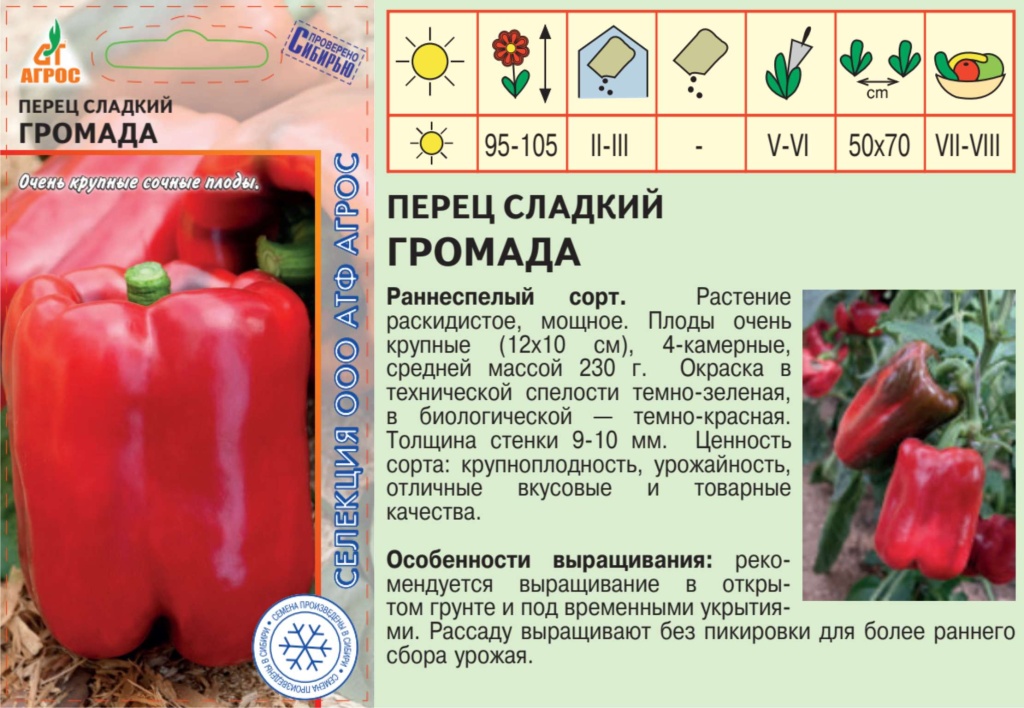 Перец сладкий описание сорта фото отзывы. Перец громада (Агрос). Перец громада характеристика и описание. Перец Агрос сладкий. Перец громада 0,1г /Агрос/,.