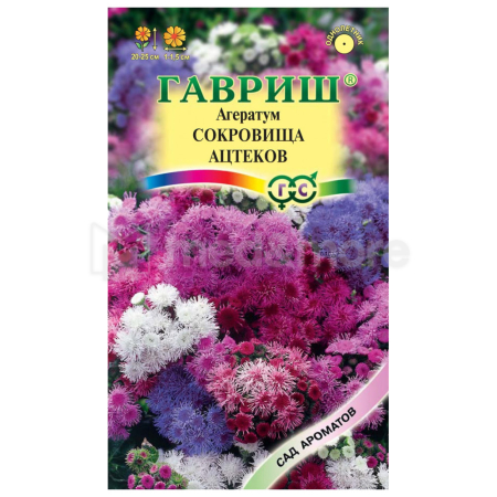 Агератум Сокровища ацтеков: описание сорта, характеристики, особенности ...
