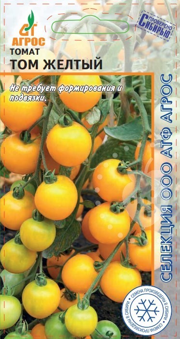 Томат Том желтый: описание сорта помидоров, характеристики. Особенности ...