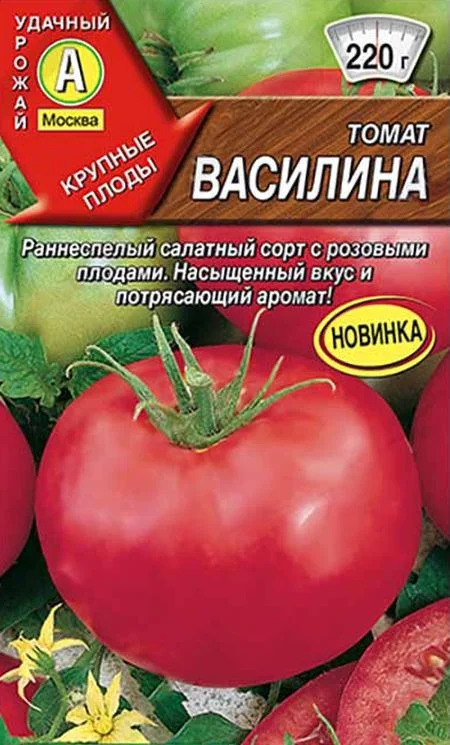 Томат Василина: описание сорта помидоров, характеристики. Особенности ...