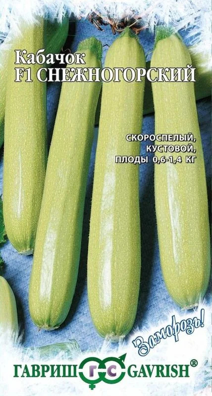 Кабачок Снежногорский: описание и характеристики сорта, особенности ...