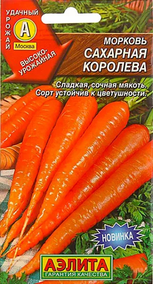 Морковь Сахарная королева: описание и характеристики сорта, правила ...