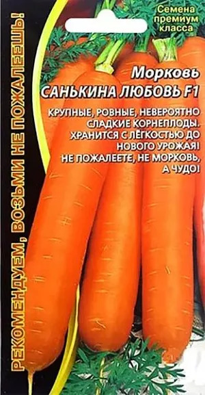 Морковь Санькина любовь: описание и характеристики сорта, правила ...