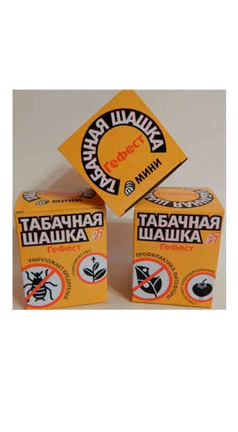 Препарат Гефест Табачная шашка: инструкция по применению и назначение ...