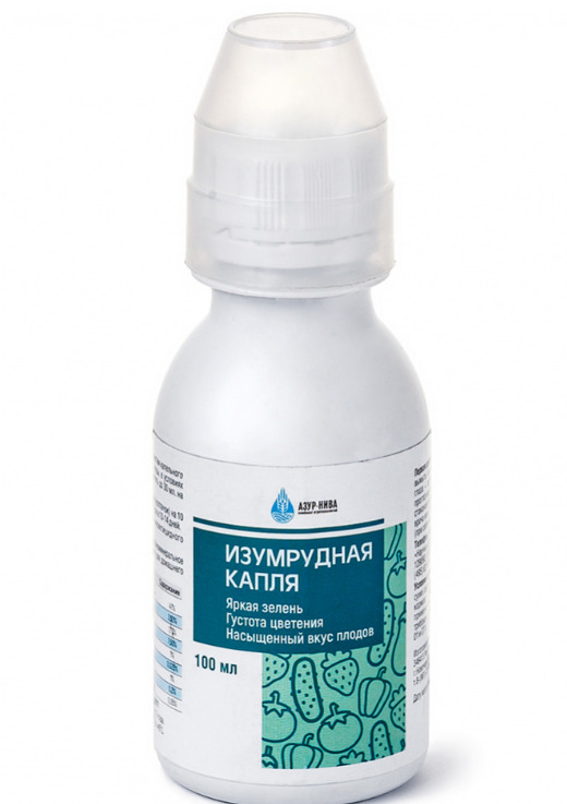 Удобрение Изумрудная капля: инструкция по применению и назначение ...